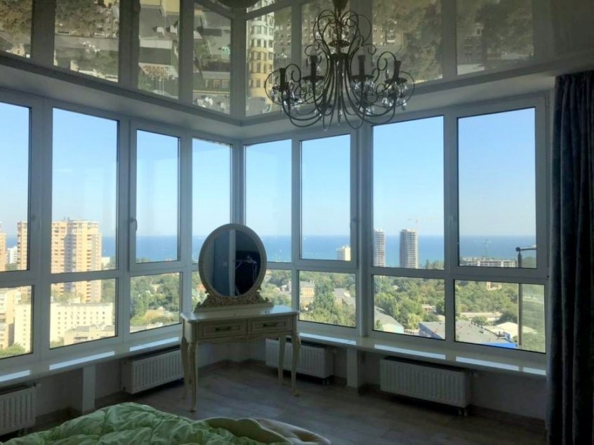 Терраса и вид на море, 3х ком квартира в жк Кукуруза - фото 8